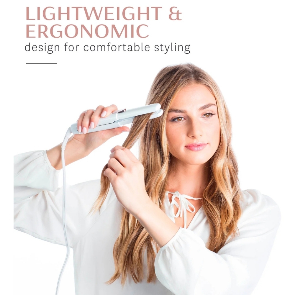 T3SinglePass Compact Travel Styling Flat Iron with - Picture 5 of 6